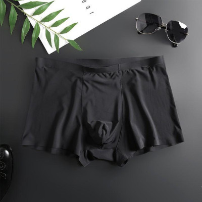 (Video thực tế) Hộp 4 quần lót nam boxer đúc lụa siêu nhẹ, sịp đùi cao cấp William - WS76