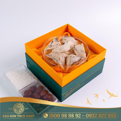 YẾN THÔ NGUYÊN TỔ - HỘP 100GR - BẢO SƠN TRUE NEST