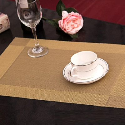 Tấm lót bàn ăn, thảm set up cao cấp placemat hình chữ nhật