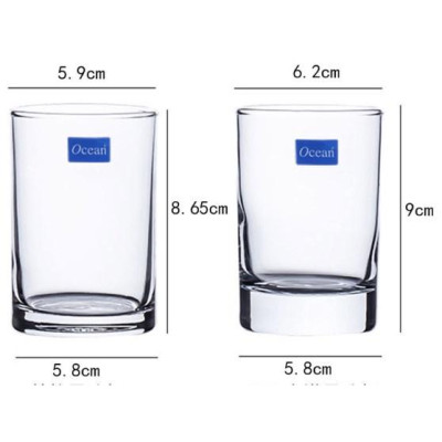 BỘ 6 CỐCTHỦY OCEAN TINH FIN LINE WATER B1206 - 175ML