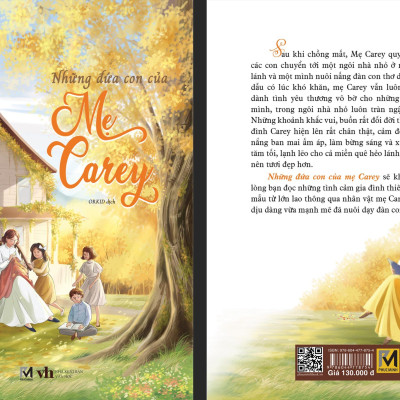 Sách - Những đứa con của mẹ Carey (Tác giả Kate Douglas Wiggin - Dịch giả Orkid) Tác phẩm văn học kinh điển