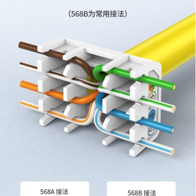 Ugreen UG80449NW157TK Cat5E Utp Tool-Free Modular Connector - HÀNG CHÍNH HÃNG