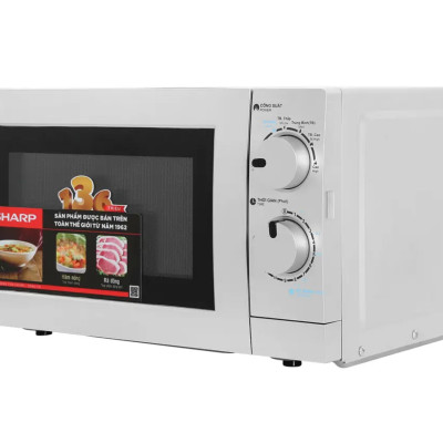 Lò vi sóng cơ không nướng 20L SHARP R-207VN-SL - Hàng chính hãng
