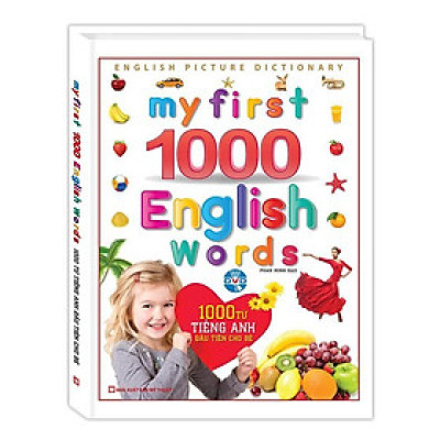 Sách - My First 1000 English Words - Bìa Cứng - Minh Thắng