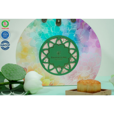 Hộp Bánh Trung Thu 4 bánh 1 trứng 150g - COMBO SUPER A8 - Thành Long - (600g) - VIỆT NAM