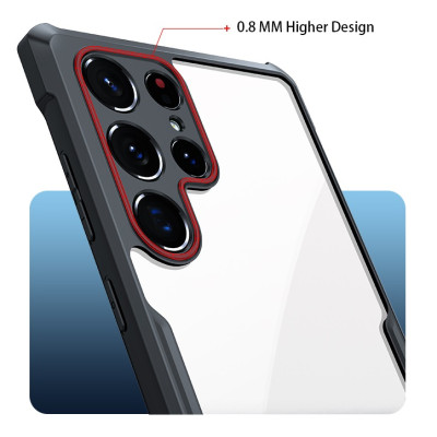 Ốp Lưng Siêu Chống Sốc Dành Cho SamSung Galaxy S23 Ultra Chính Hãng XunDD - Lưng làm bằng Meka trong suốt không ố màu, VIền TPU Dẻo Chống Sốc, Bảo Vệ camera - Hàng Chính Hãng