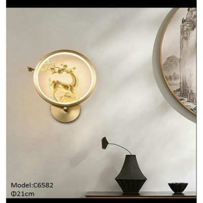 Đèn tường đồng, đèn tô điểm phòng nghỉ C6582 DT