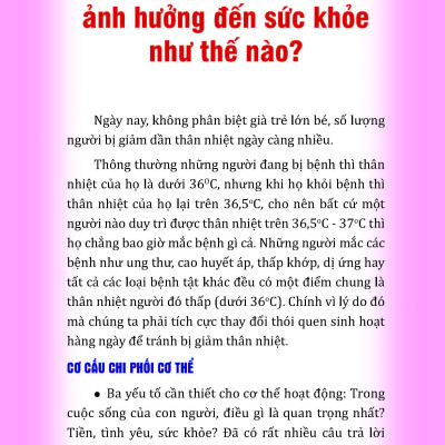 Combo 2 Quyển Thân Nhiệt  - Quyết Định Sinh Lão Bệnh Tử + Thân Nhiệt - Chìa Khóa Để Sống Khỏe Mạnh Và Trường Thọ