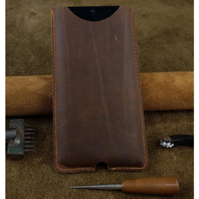 Bao Da Rút cho điện thoại Note20 Ultra, S22 Ultra, S21 Plus, Note 10 Plus Da Bò Thật may máy cao cấp