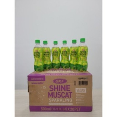 Nước nho mẫu đơn sparkling OKF Hàn Quốc 500ML