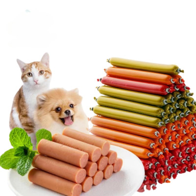 COMBO 200 CÂY XÍC XÍCH MIX VỊ DÀNH CHO CHÓ MÈO THƠM NGON (15g x 200)