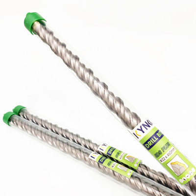 Phi Ø 22 dài 460MM mũi khoan bê tông SDS xuyên tường đầu dẹt 2 cạnh KYNKO MKBTXT-22460