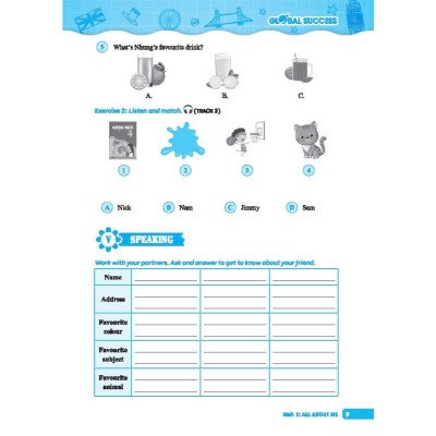 Sách - Global Success  Bài Tập Cuối Tuần Tiếng Anh Lớp 5 (Có Đáp Án) - Minh Thắng