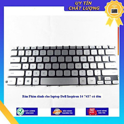 Bàn Phím dùng cho laptop Dell Inspiron 14 7437 có đèn - Hàng Nhập Khẩu New Seal