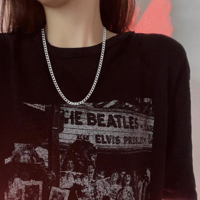 Vòng Cổ Nam - Dây chuyền nam titan cao cấp đẹp sang trọng kiểu lặc inox trangsucpt cỡ 5mm PTDCNA15