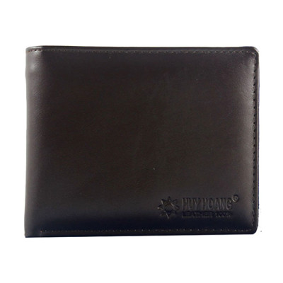 HJ2101-02-03 - Bóp nam Huy Hoàng da bò màu da, đen, nâu