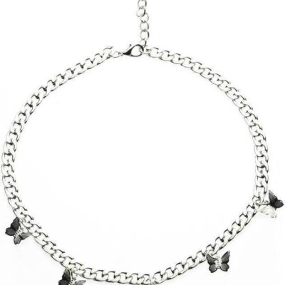 Vòng cổ dây chuyền mix cánh bướm ấn tượng