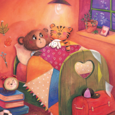 Sách - Truyện Hay Giúp Trẻ Thông Thái - Gấu Nhỏ Và Ước Mơ Hạnh Phúc