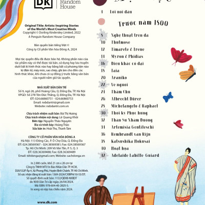 Nghệ Sĩ - Những Câu Chuyện Truyền Cảm Hứng Về Cuộc Đời Và Tác Phẩm Của Các Nghệ Sĩ - Bìa Cứng