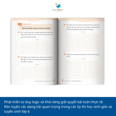 Sách - Combo Bài Tập Bổ Trợ Nâng Cao Toán và Tiếng Việt Lớp 5 (Tập 1 + tập 2) - TKBooks