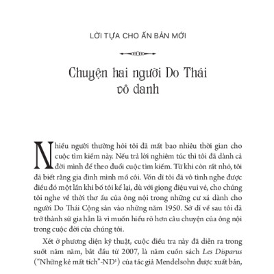 Đi Tìm Cuộc Đời Bị Đánh Cắp Của Ông Bà Tôi _TRE