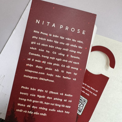 (Top 1 Sách Bán Chạy Của New York Times) NGƯỜI DỌN PHÒNG - Nita Prose – Phi Yến dịch - Waka - NXB Lao Động