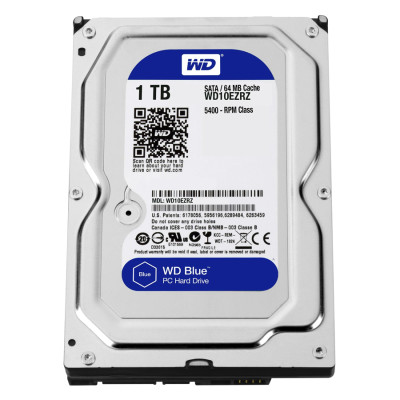 Ổ cứng WD Caviar Blue 1TB 64MB Cache (WD10EZRZ) - Hàng chính hãng