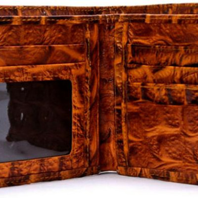 Ví nam da bò vân cá sấu lớn Huy Hoàng nhiều màu HT2116-17-18