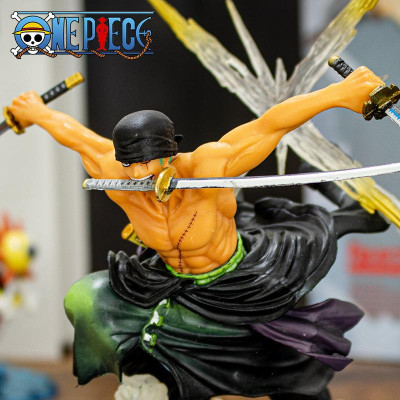 Mô Hình Zoro Thợ Săn Hải Tặc 18Cm Mô hình One Piece Cao Cấp, Figure Mô Hình Anmie One Piece Luffy Vua Hải Tặc