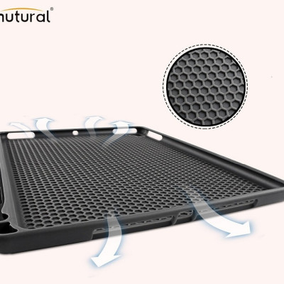 Bao da Mutural Tailor dựng đứng có khay bút dành cho iPad Pro 10.5 / iPad Air 3 - Hàng chính Hãng