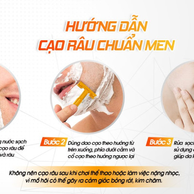COMBO 12 Dao Cạo Râu 2 Lưỡi Văn Phòng Du Lịch Phượt Dã Ngoại