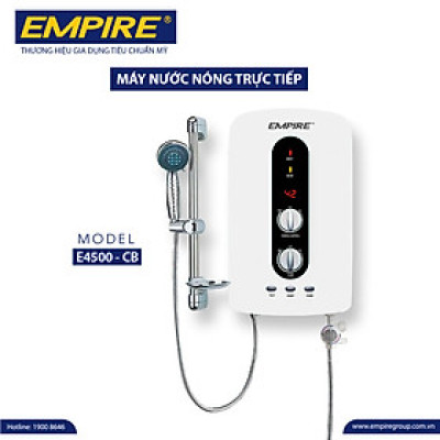 Máy nước nóng trực tiếp EMPIRE- HÀNG CHÍNH HÃNG.