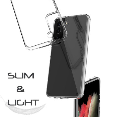 Ốp Lưng Trong Suốt Crystal Clear cho Samsung Galaxy S22 / Galaxy S22 Plus / Galaxy S22 Ultra - Hàng Chính Hãng