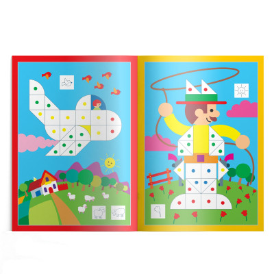 Sách - Bộ Dán Hình Sáng Tạo (Cuốn Lẻ Và Combo)