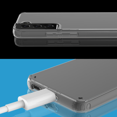 Ốp Lưng Trong Suốt Crystal Clear cho Samsung Galaxy S22 / Galaxy S22 Plus / Galaxy S22 Ultra - Hàng Chính Hãng