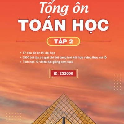 Sách - Tổng Ôn Toán Học - Tập 2 (Tái Bản 2023 Lần 2)