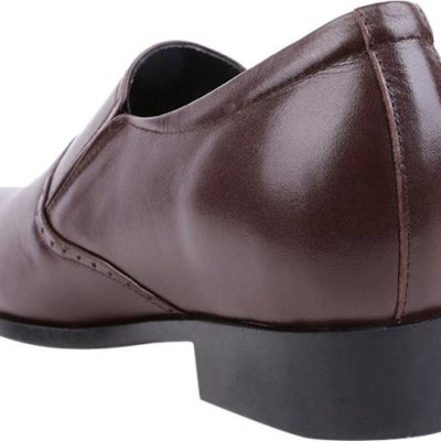 Giày Nam Tăng Chiều Cao Huy Hoàng HT7717 - Nâu