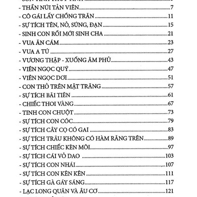 Sách - Truyện Cổ Tích Việt Nam Chọn Lọc - Sơn Tinh Thủy Tinh (Tái Bản 2025)