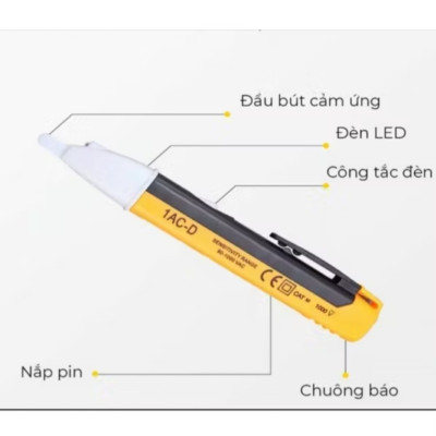 BÚT THỬ ĐO KIỂM TRA ĐIỆN DÒ ĐIỆN AN TOÀN THUẬN TIỆN CHO MỌI GIA ĐÌNH