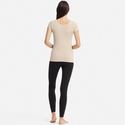 Áo làm mát nữ UNQ cổ tròn cộc tay