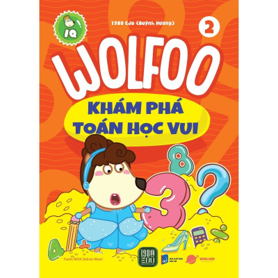 Combo 4 Cuốn Dành Cho Thiếu Nhi: WOLFOO Khám Phá Toán Học Vui
