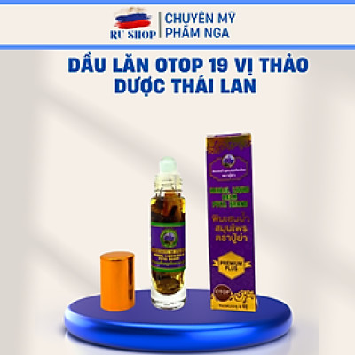 Dầu lăn 19 Vị Thảo Dược Herbal Liquid Balm