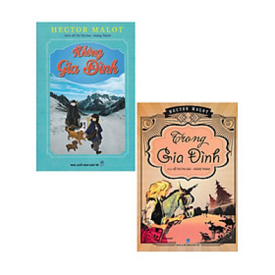 Combo Không Gia Đình + Trong Gia Đình (Hồng Ân) - Bộ 2 Cuốn _HA