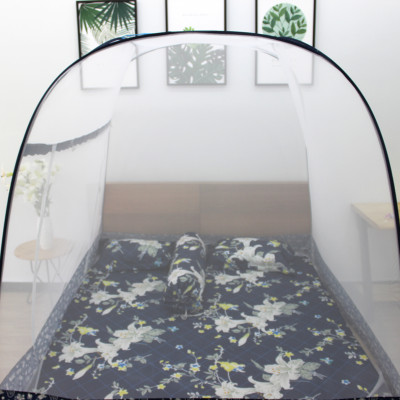 Mùng chụp tự bung Cao Cấp Mộc Miên- Đỉnh Rộng Viền Chân 