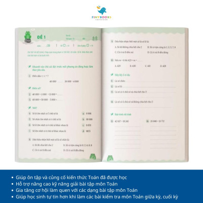 Sách - Combo 250 Bài Toán Chọn Lọc Và 50 Đề Tăng Điểm Nhanh Toán - Tiếng Việt - Tiếng Anh Lớp 4 - TKBooks