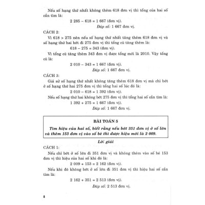 Sách - Giải Bằng Nhiều cách Các Bài Toán Lớp 4 - Biên Soạn theo Chương Trình GDPT Mới - Hồng Ân