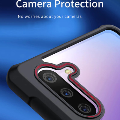 Ốp lưng chống sốc viền màu cho Samsung Galaxy Note 10 / Note 10 5G hiệu Xundd Fitted Armor Case trang bị túi khí bảo vệ góc, gờ bảo vệ camera - hàng nhập khẩu