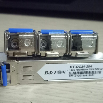 Modul quang 1.25G BTON  BT-OC24-20A ( 1 sợi đầu A 1310/1550nm 20KM- Hãng: BTON) Hàng Nhập Khẩu