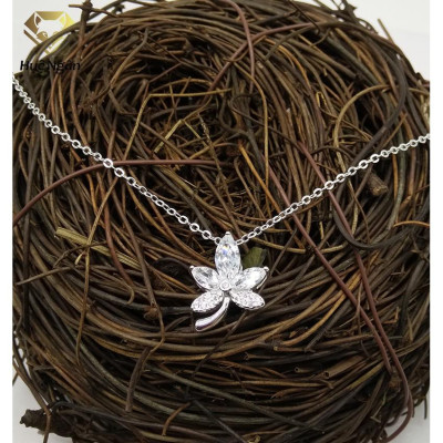 Dây chuyền bạc 925 Huệ Ngân - Lá phong đẹp PP1596