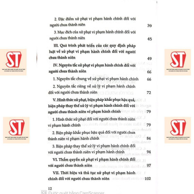 Sách - Xử Phạt Vi Phạm Hành Chính Đối Với Người Chưa Thành Niên - Thực Trạng Và Hướng Hoàn Thiện - NXB Chính Trị Quốc Gia